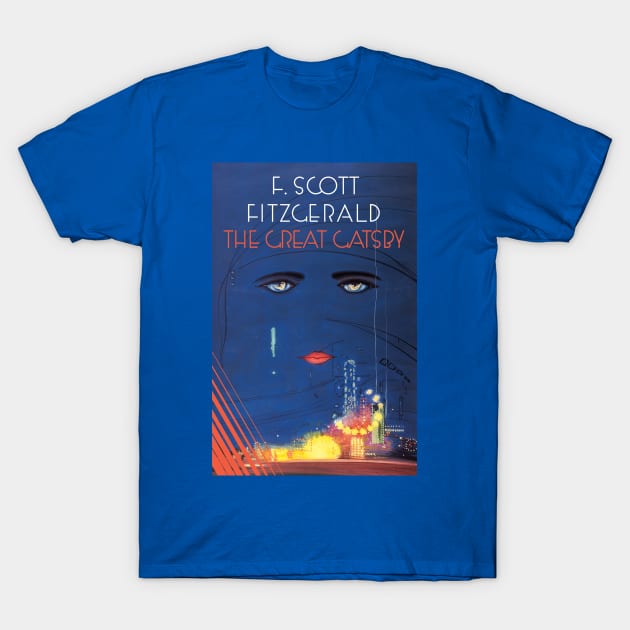 The Great Gatsby - Book Cover T-Shirt by SpartanCell